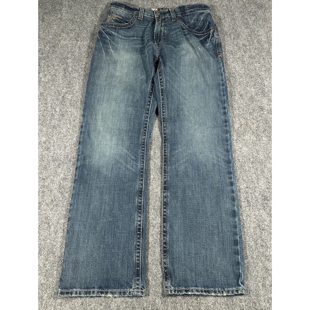 Ariat Mens Blue Jeans 31x30 Low Rise Boot Jeans Cowboy Western Workwear
